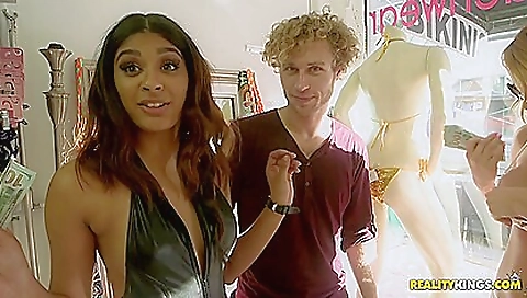 Ginger Elle, Michael Vegas And Katalina Mills In Work That Cock Ginger Elle, Michael Vegas And Katalina Mills In Work That Cock